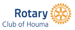 Rotary Club of Houma logo